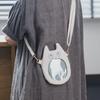 Ghibli Ieșire Plic Crossbody Etui pentru Accesorii Pungă Săculeț Studio Ghibli Set Micul Totoro (Pochette, Bandaj)