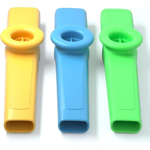 

MUSCELL 36 шт. Пластиковые Казу Оптом - Разные цвета, Сувениры для вечеринок, Товары для Operation Christmas Child оптом, Казу Музыкальные инструменты для музыкального класса