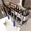 Baihan Wall-Mounted Aluminum Toothbrush Holder with Cups