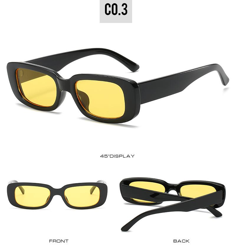 2020 Trendy European & American Square Frame Sunglasses for Women - Fashion Personality Style 95004