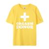 Orgasm Donor Mens Clothing Plus Size Couples Cotton Comfort Clothes Funny Shirt Tshirt
