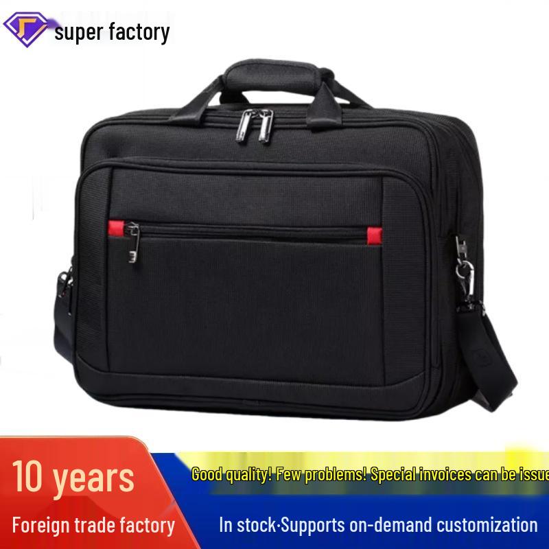 Men's 15.6" Laptop Briefcase & Crossbody Travel Bag