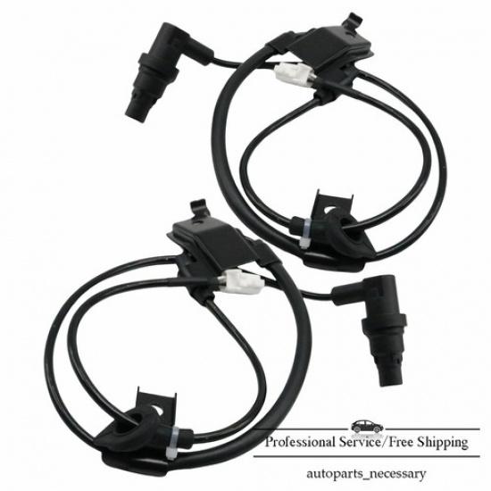 Rear Left & Right Side ABS Speed Sensor Set For 2008-2013 Toyota Highlander 4WD