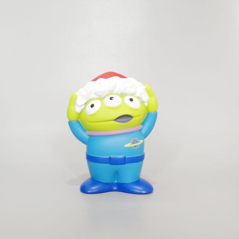 

Anime Toy Story Cartoon Figure Santa Hat Alien Piggy Bank Cute Figurines Doll Collection Model Toys Decoration Christmas Gift