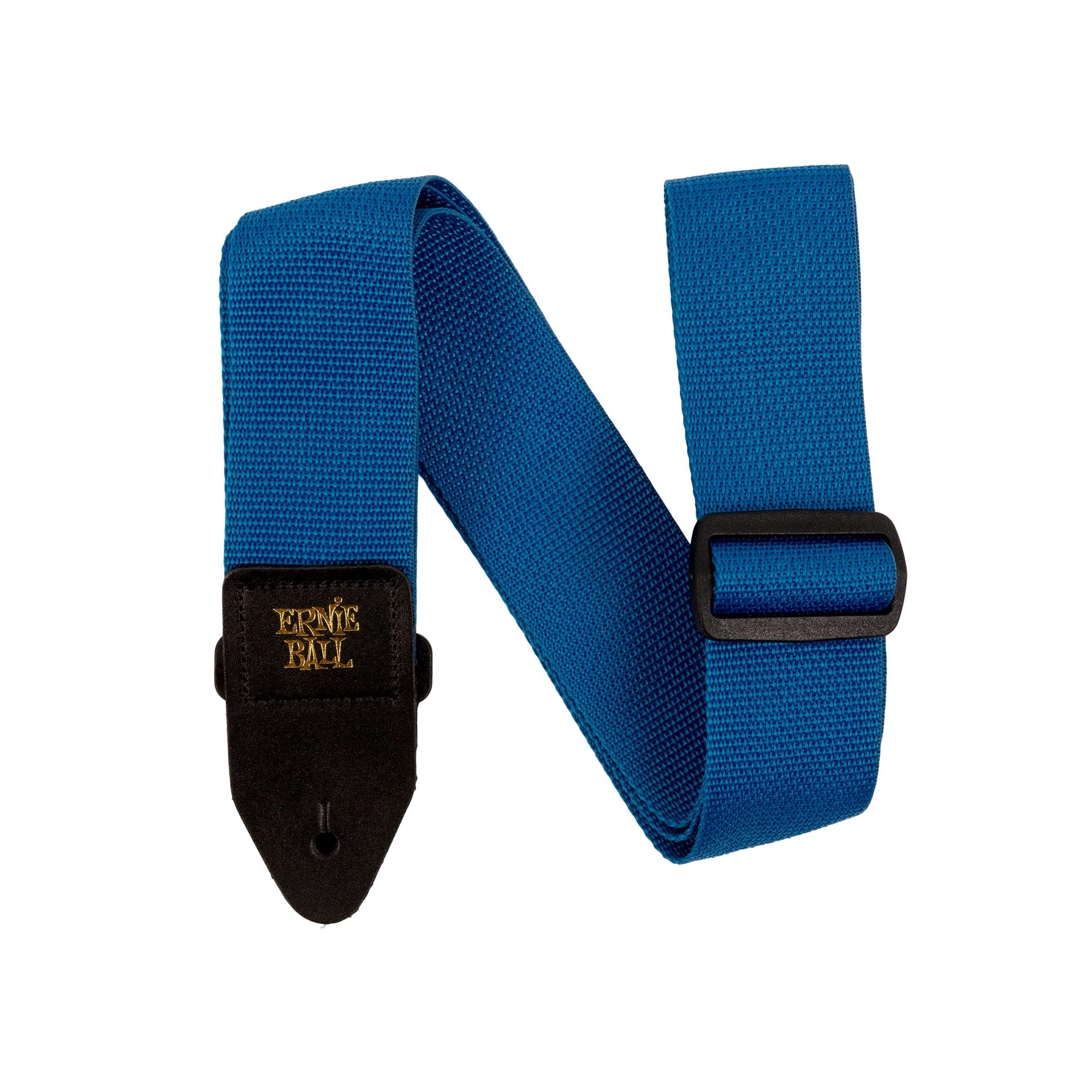 Ernie Ball 5352 Guitar Strap Polypro Pearl Blue & Black