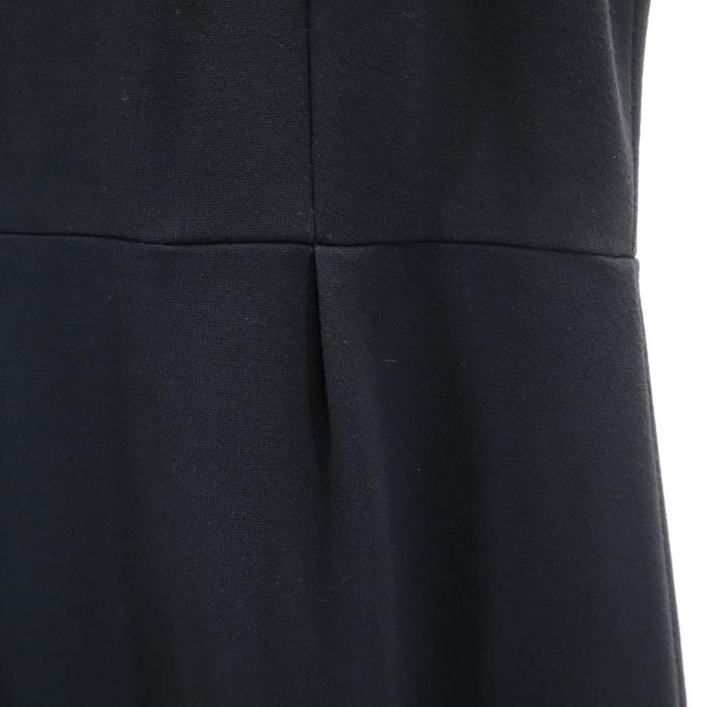 Kate Spade French Sleeve Long Dress 10 Black Women Used