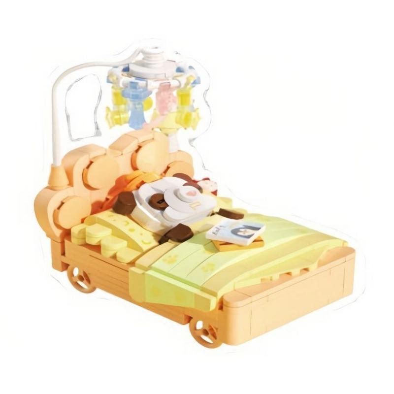 Mori Budding Pet Book Children's Children's Fun Ornaments Educational Puzzle Building Block Toys