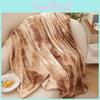 Tie Dyeing Milk Fleece Blanket With Unique Pattern For Relaxing Home Environment