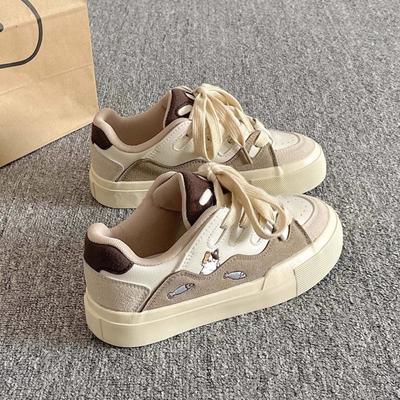 Zapatos Nuevos para Mujer Estilo Retro, Zapatos de Plataforma Versátiles de Suela Gruesa, Zapatos Deportivos Casuales