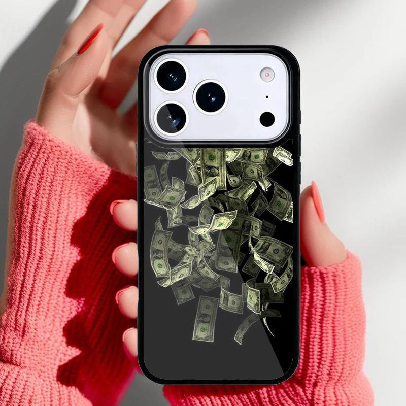 

Money Dollars Cash Phone Case for iPhone 17 Air 16e 15 14 13 Pro Max Back Cover for 12 11 Pro Coque iPhone17 Pro