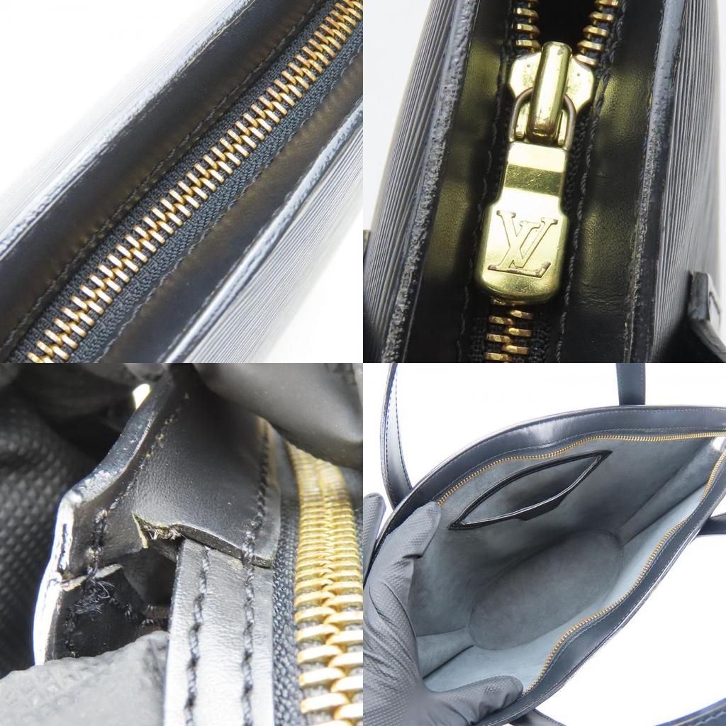 Used LOUIS VUITTON Tote Bag Sun jack M52272 Epi Leather Noir black