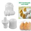 Arancini Maker Sushiverktyg DIY Handgjort Bento Risboll Plastform Hembakad Italiensk Mat Köttbollsform Kökstillbehör