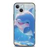Ocean Animal Dolphin Phone Case for iPhone 16 15 14 13 12 Pro Max 11 Pro Max 7 8 Plus XS XR Shockproof Silicone Soft Shell Bags