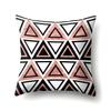 Polyester Pillow Case Automobile Decoration Home Printed Pillow Case Automobile Sofa Simple Waist Cushion Cover