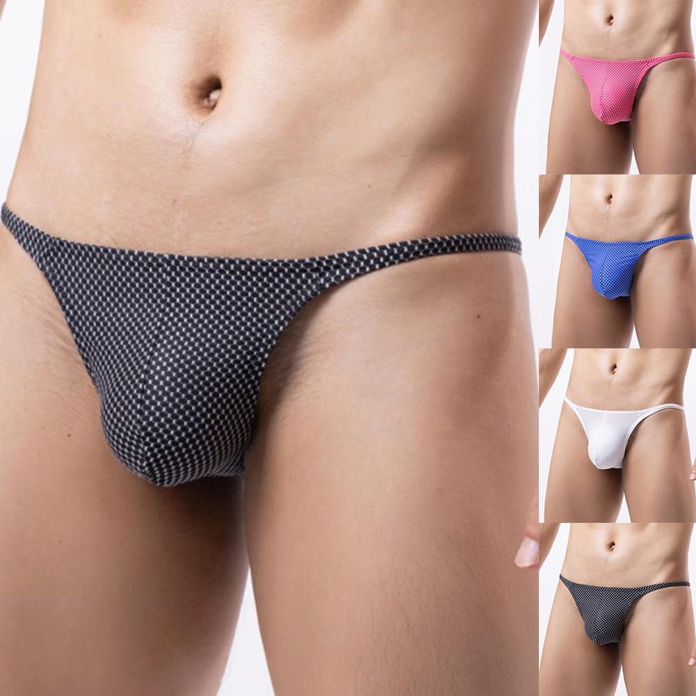 Brief Underwear Solid Comfortable T-Back Daily Thong