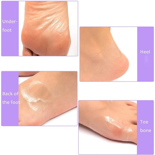 100 Sheets Stealth Heel Blister Prevention Mat with Oval Foamer, Waterproof Viscous Blister Bandages for Heels, Toes, and Skin Protection, Finger and