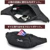 [Fender] Waist Bag Small Size 950-6050 Small Waist Pouch [01] Black