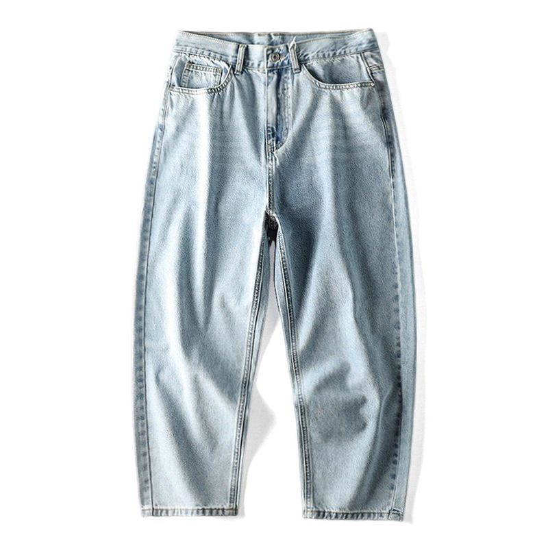 Export Cut Label Summer Straight Men s Pants Blue 29