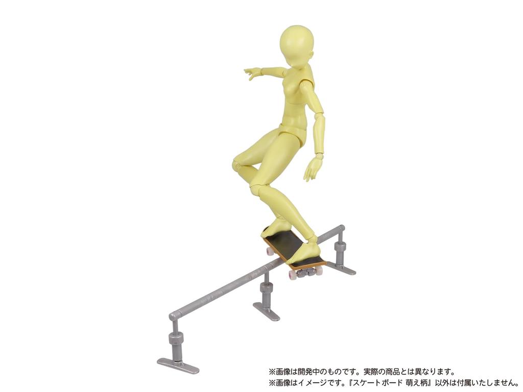 DIG Puripla Figure Sports Skateboard Moe Pattern Full Color Printed Plastic Kit