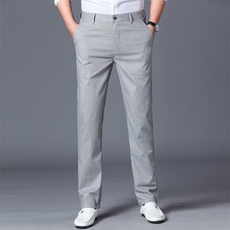Men's 2024 Summer Lightweight Tencel Linen Straight Casual Pants