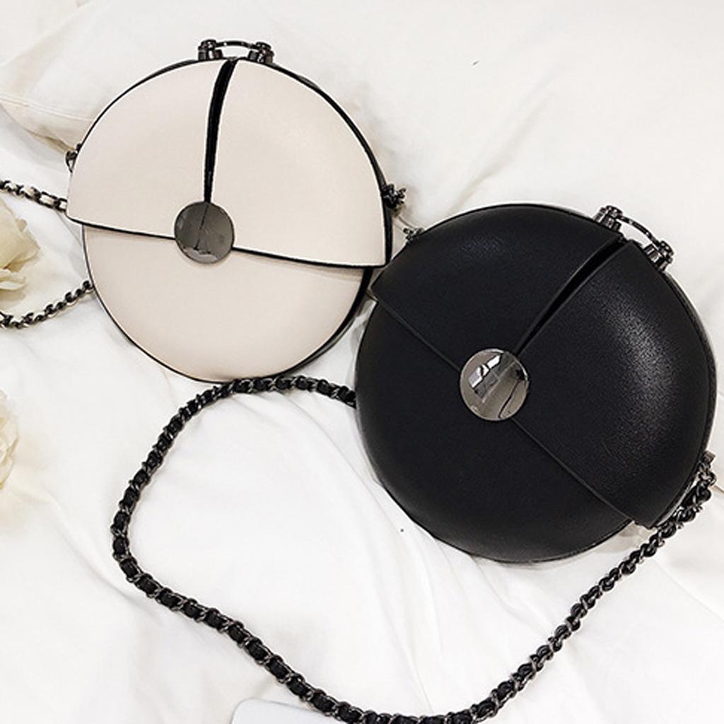 Women Sweet Round Shoulder Messenger Crossbody Purse Handbag Bag Tote Clutch New Women Sweet Round Shoulder Messenger Crossbody Purse Handbag Bag Tote Clutch New