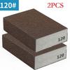 2PCSGrit Sanding Sponge Blocks Flexible Wet High Density