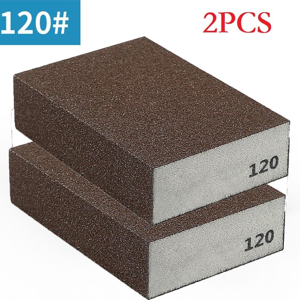 2PCSGrit Sanding Sponge Blocks Flexible Wet High Density