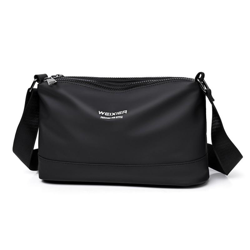 New Men s Fashionable Simple Shoulder Bag Lightweight Casual Wear-resistant Crossbody Multi-layer Waterproof Handbag 28x10x16