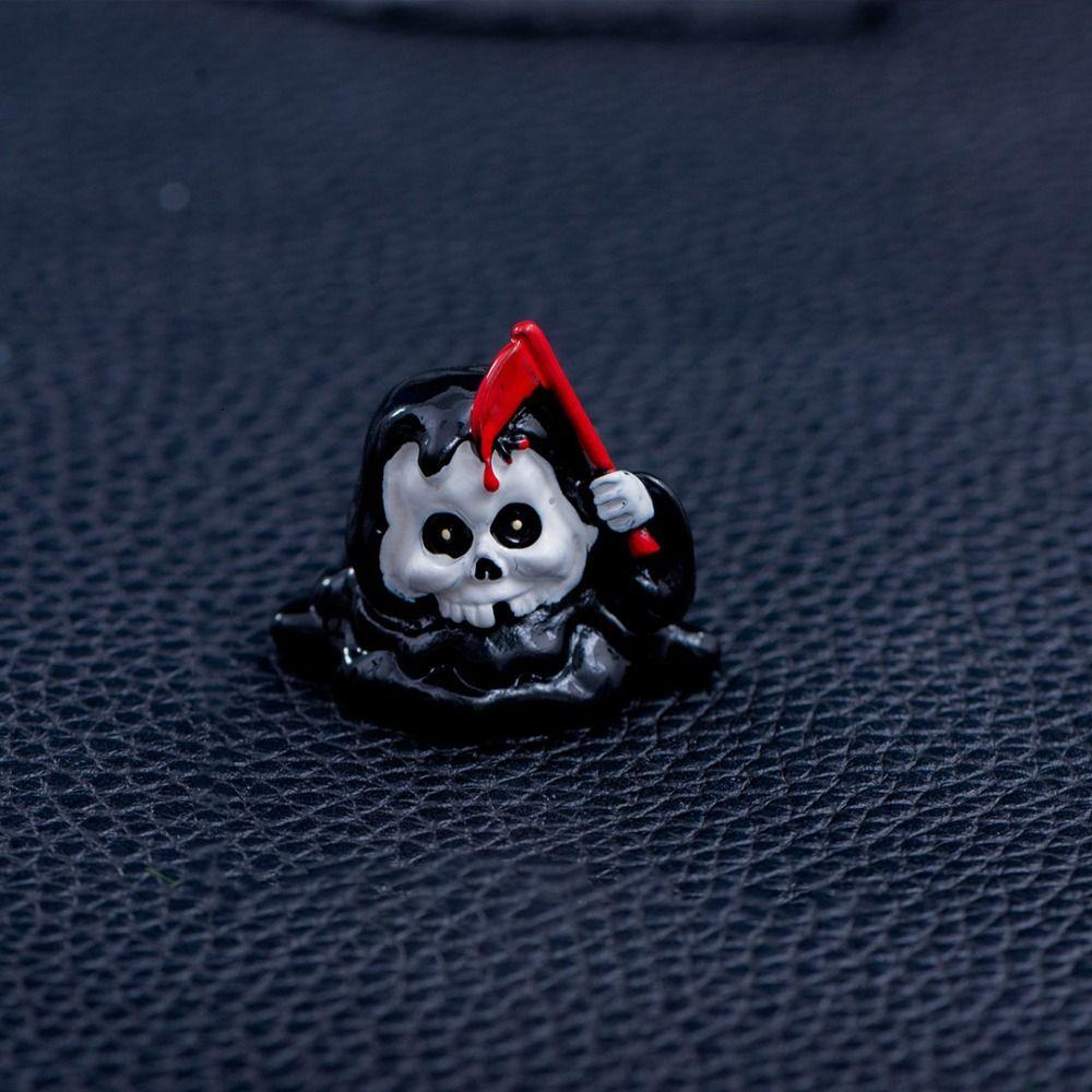 Castle Car Wizard Halloween Miniature Figurine Desktop Knick-knack Festival Supplies