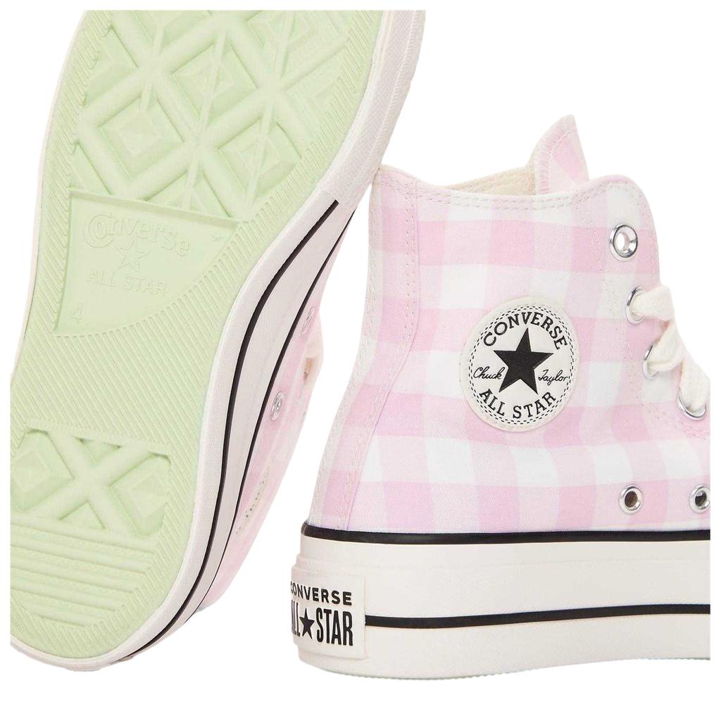 Converse Womens/Ladies Chuck Classic Gingham Check High Top Trainers