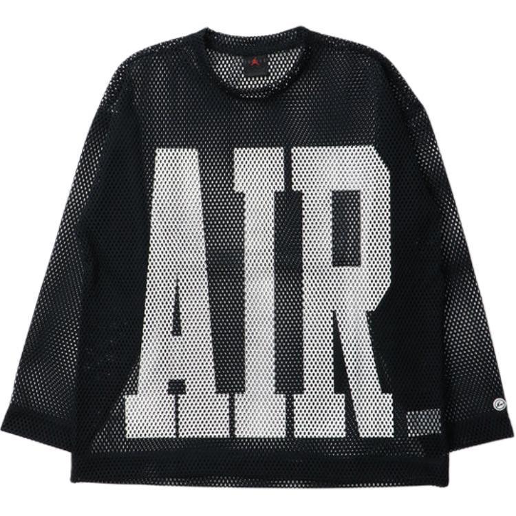 Air Jordan x Union x Fragment Long Sleeve Jersey Asia Sizing  Black Pale Ivory  Men s IM6560-010 S