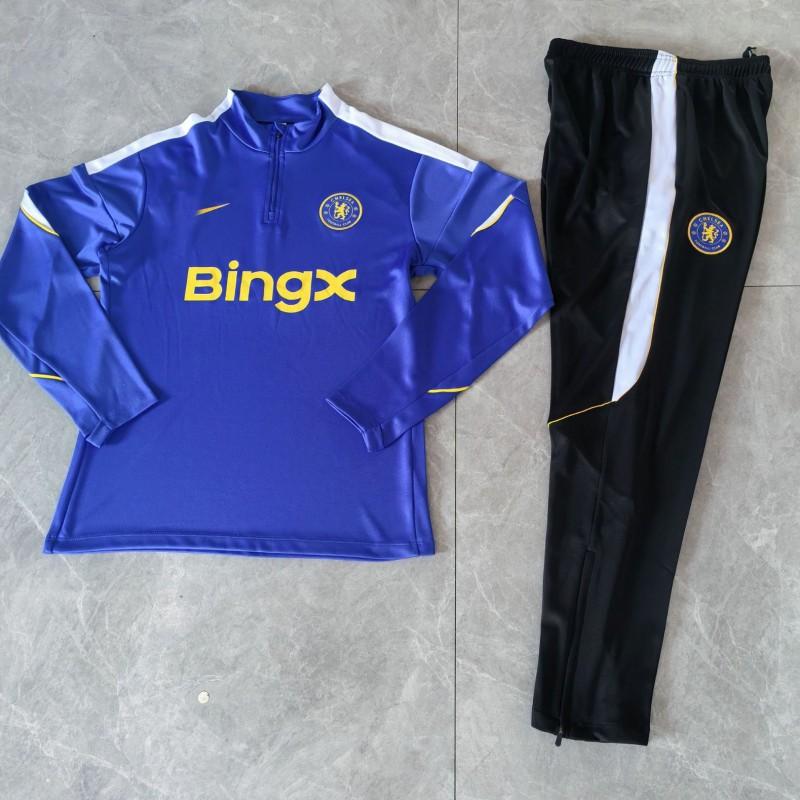 26-27 Half-Zip Long Sleeve Training Jersey Adult Team Sports Warm Up Top