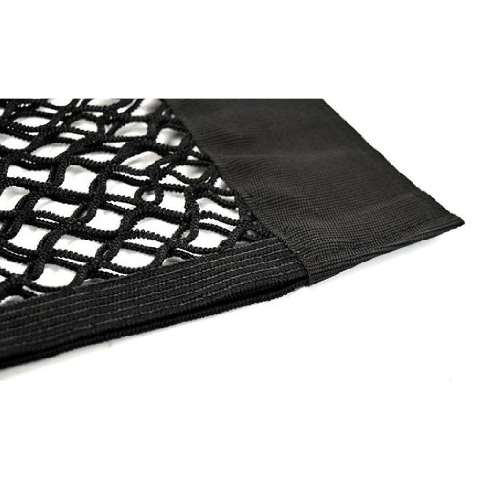 Car Auto Back Rear Trunk Seat Elastic String Net Mesh Storage Bag Pouch Black