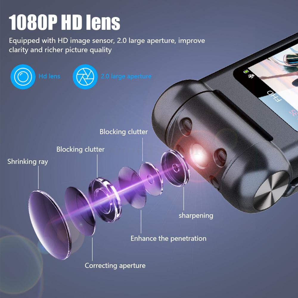 A22 1080p Camera Infrared Night Vision Digital Mini Camera With Lcd Screen Dvr Dv Audio Video Record For Home Office Support Dv