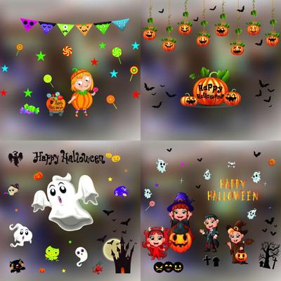 Halloween Kindergarten Fenster- und Türsticker zur Dekoration