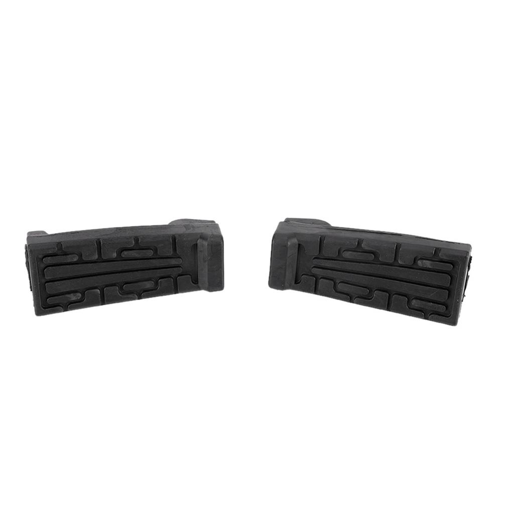 1 Pair Rubber Front Pedal Footrest Foot Pegs Fit for Yamaha YBR 125