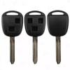 Replacement Shell for Toyota Camry and Prado Remote Control Key - Compatible with Straight Handle Models.