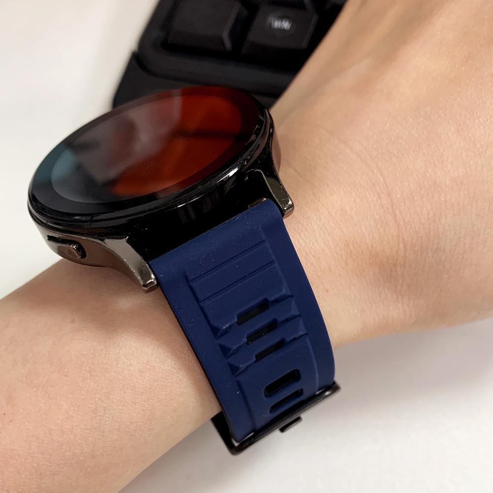 22mm Silicone Strap For Huawei Watch 5 4/GT6 Pro GT 6 5 4 3 46mm Replace Band For Amazfit Bip 6 5/BALANCE 2 GTR4 Sports Bracelet