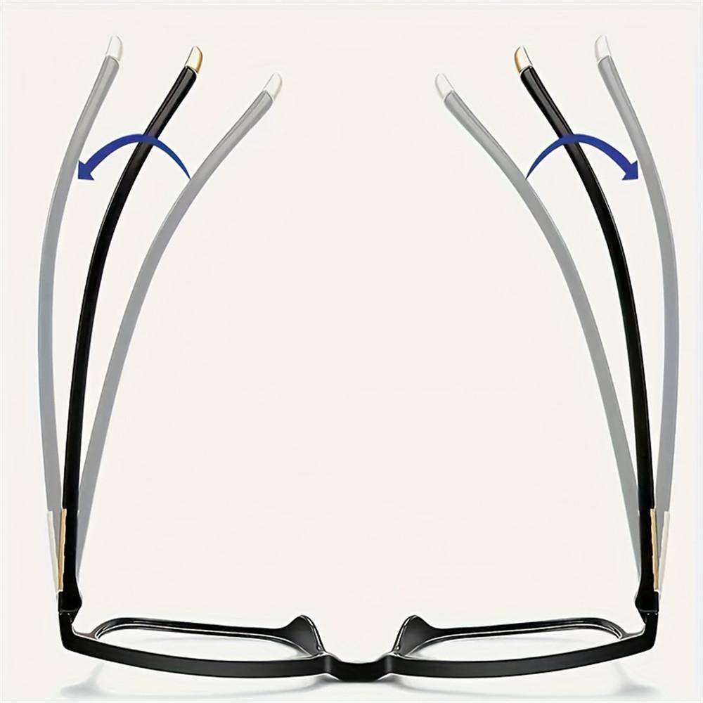 3PCS Fashion Anti-Blue Light Reading Glasses Ultra-Light Eye Protection Readers Eyewear Unisex Elegant Presbyopia Glasses