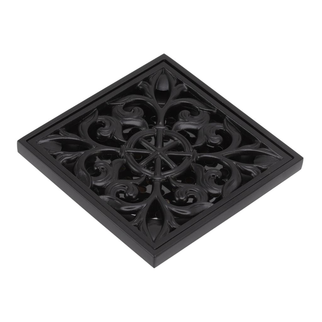 Floor Drain Bathroom Odor Proof Square Floor Drain Stainless Steel Copper Shower Drain