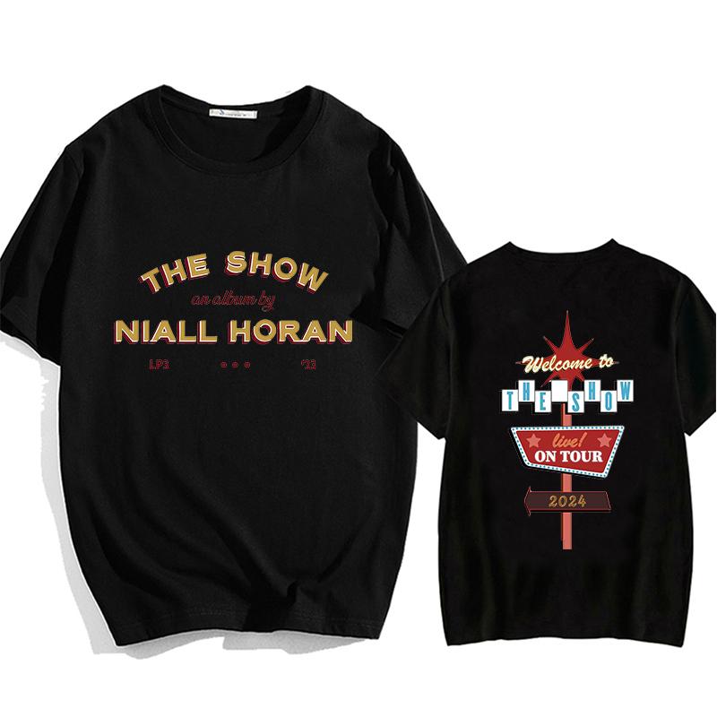 

Niall Horan T-shirt Unisex Anime Mens Short Sleeve Streetwear Oversized Crewneck 100% Cotton Clothing Tops XL