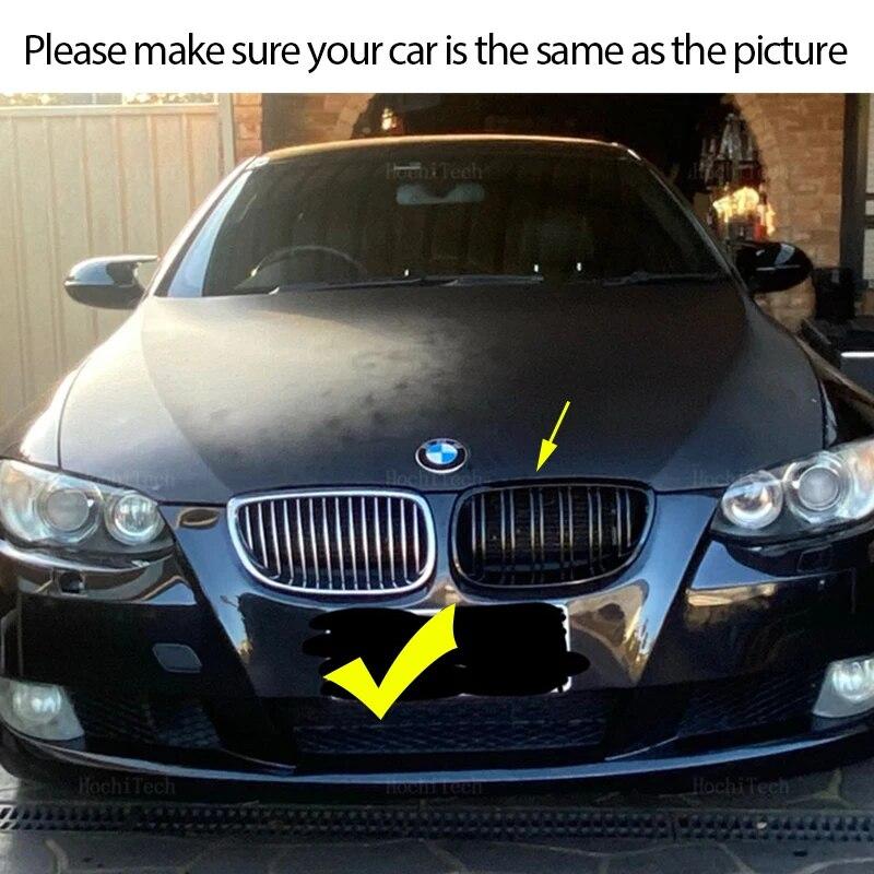 Auto-Frontstoßstangengitter, Nieren-Racing-Grill für BMW 3er E92 E93 2-Türer 2006–2013, Doppellamellen-Ersatzgrill