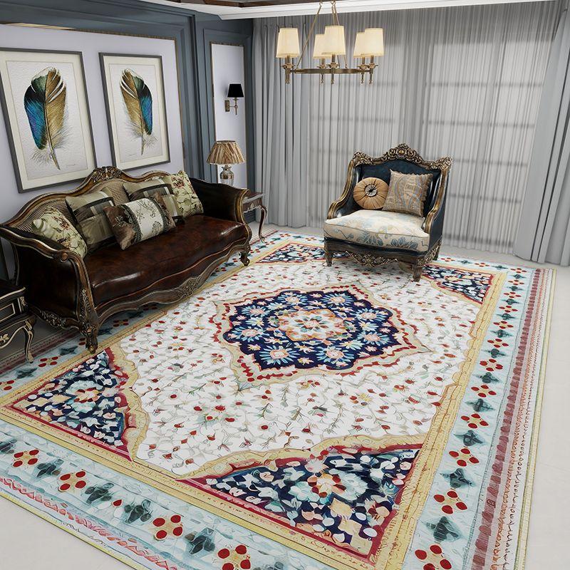 Vintage Teppich Wohnzimmer Teetisch Teppich Europäischer und amerikanischer Luxus High End Persischer Stil Nachttisch Teppich