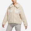 Nike Swoosh Womens Full-Zip Jacket (Asia Sizing) Rattan/Sail Women Streetwear DD5621-206