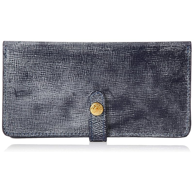 

[Glenroyal] long wallet [ROUND LONG PURSE] bifold wallet with flap compact wallet Thin water repellent bridle leather cowhide genuine leather Made in