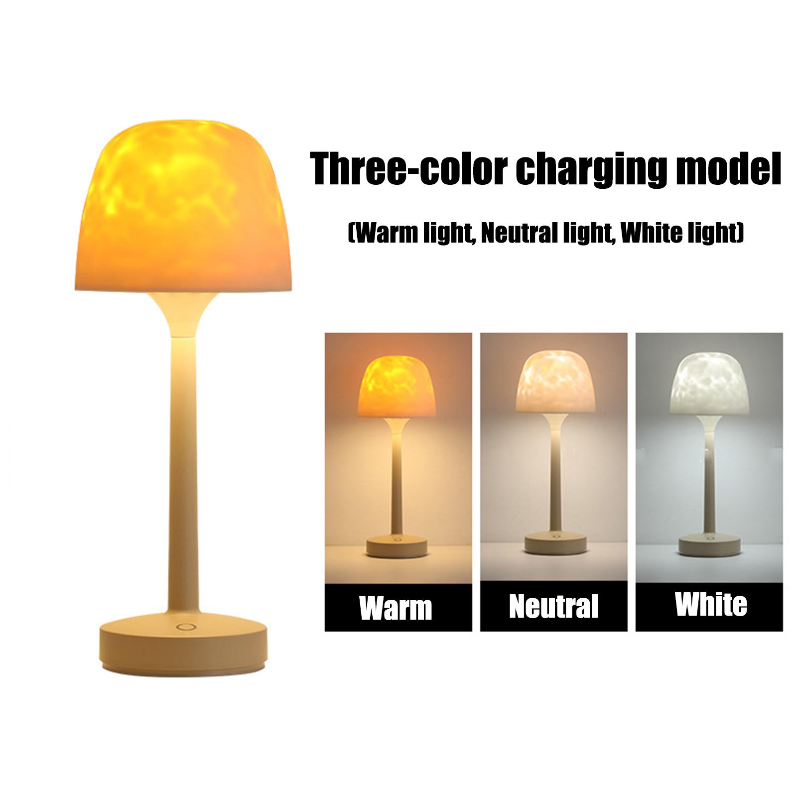 

AquaSpa Shower Lamp - Waterproof Bathroom Lamp With 16 Color Ocean Projector, Rechargeable Shower Light With & Remote Control, Cordless Light For One Size