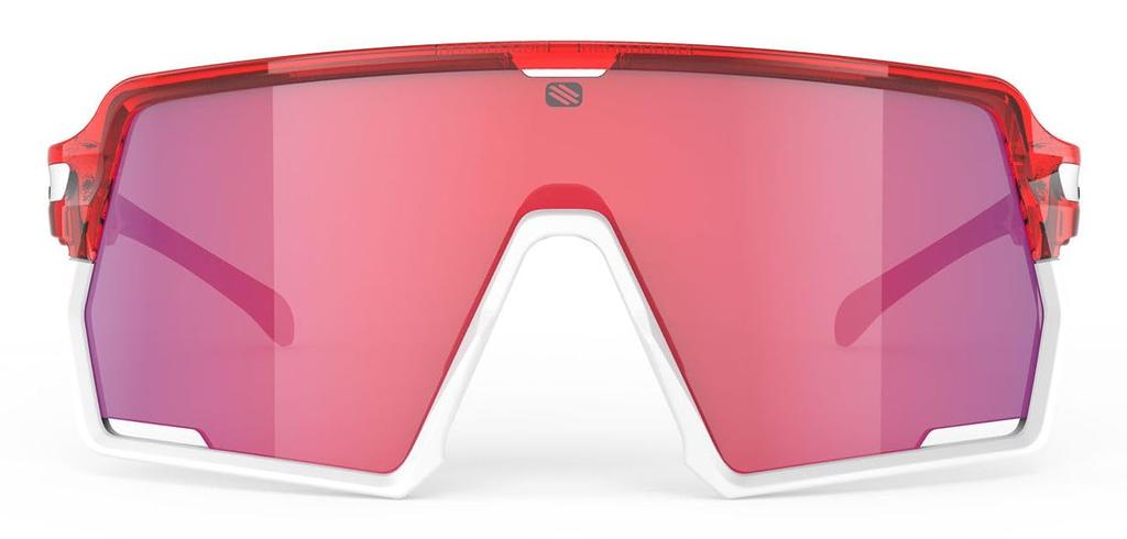 Kelion Crystal Red Red Lens 144mm [RUDYPROJECT] Sunglasses, Frame, Multi-Laser Lens, Width