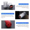4pcs Car Logo Tire Valve Cover Alloy Wheel Tyre Stem Dust Cap For Ford S-MAX Kuga Mondeo Fusion KA Everest Escape ST Racing
