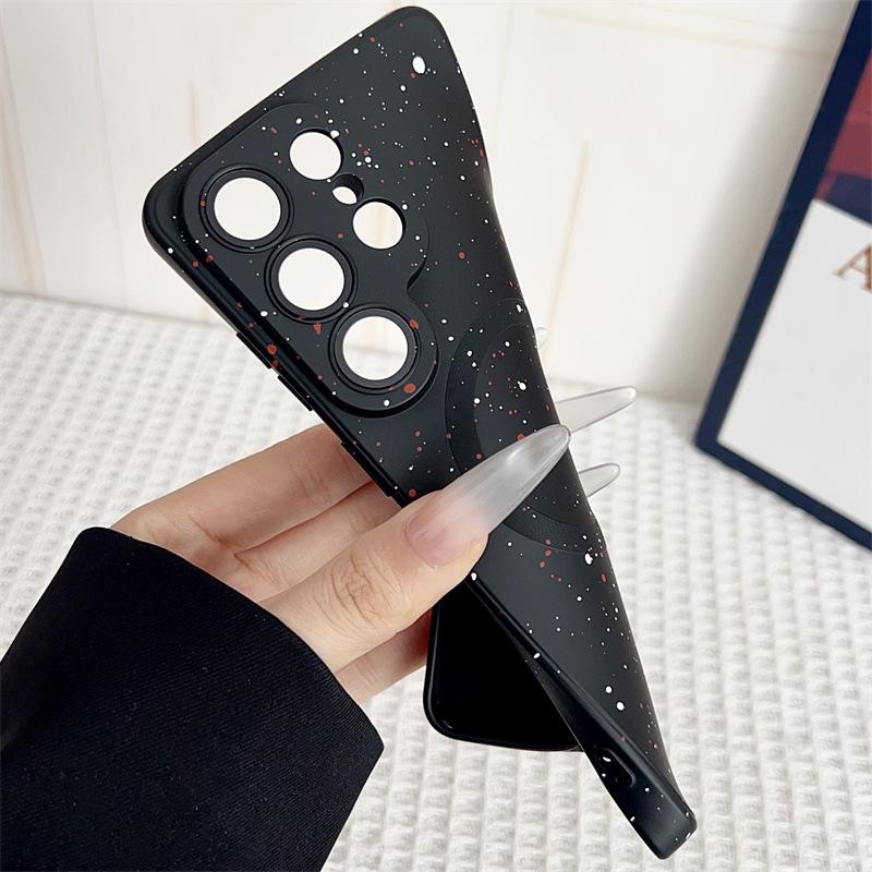 Compatible Samsung S26 Ultra Magnetic Phone Case for S25 & S24, Z Flip7, A17, A16 Silicone Cross-Border Design.