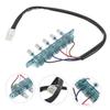 Happyyami Range Hood Switch, Range Hood Button, Kitchen Keyboard Part, Plastic, Black